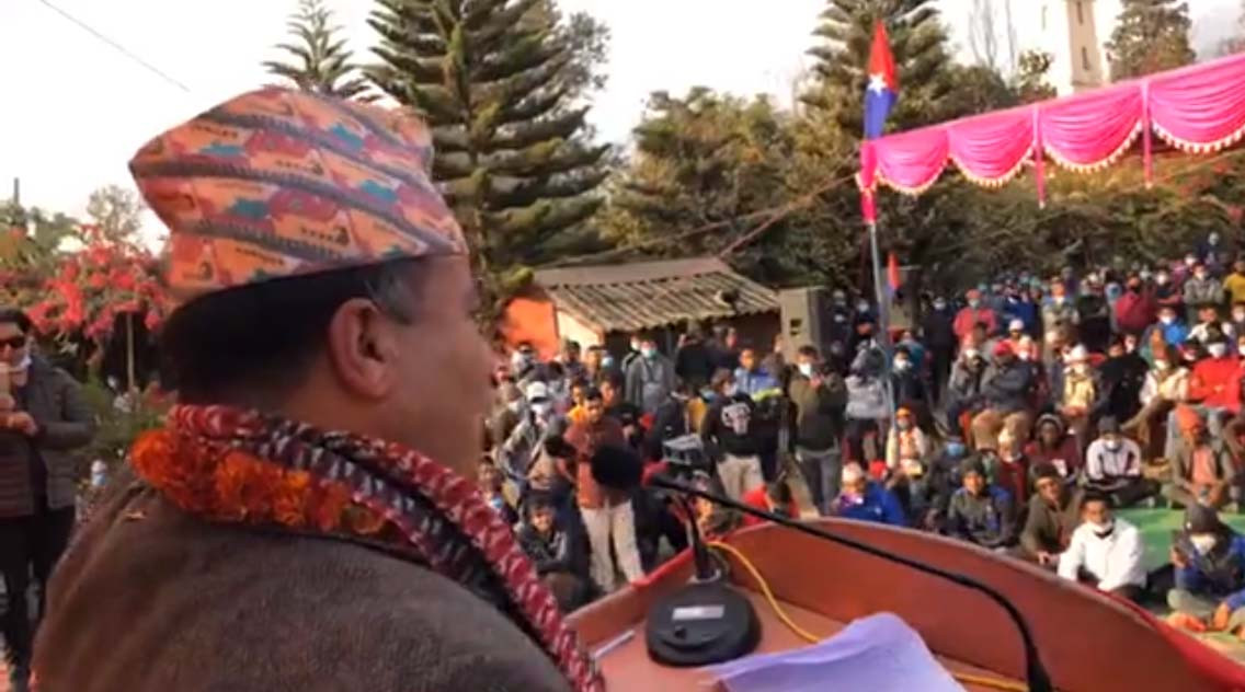 ओली नेपालका राजनेता हुन्, उनलाई सबैले ‘बा’ भन्नुपर्छ : महेश बस्नेत